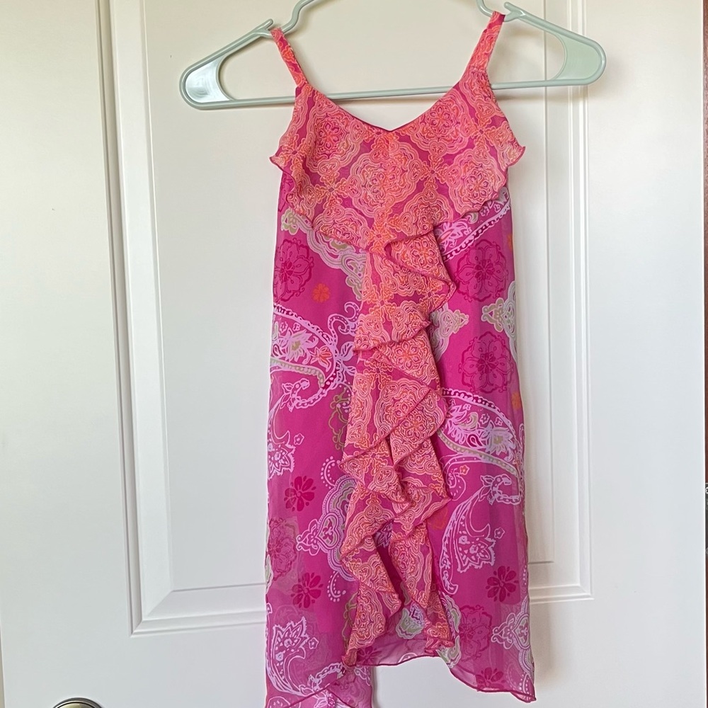 Girl’s The Children’s Place Pink Flower Dress